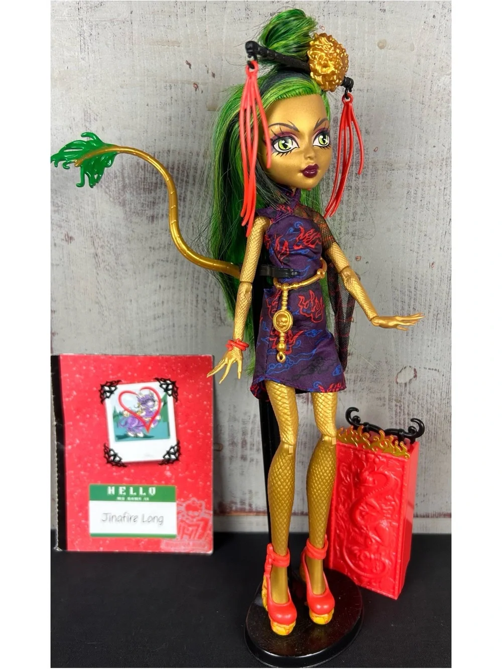ON HOLD DNB Monster High Jinafire Long Scaris Doll